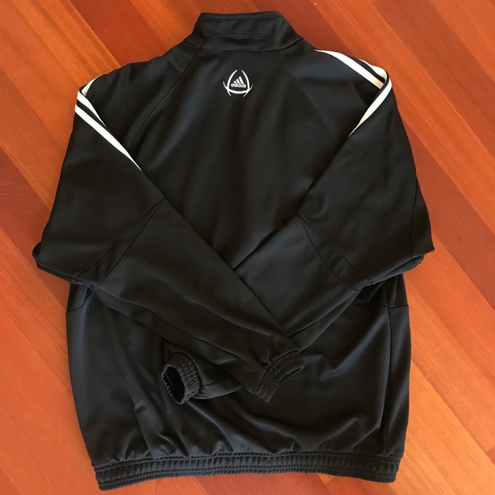 Adidas Track Jacket- Black - Picture 2 of 6